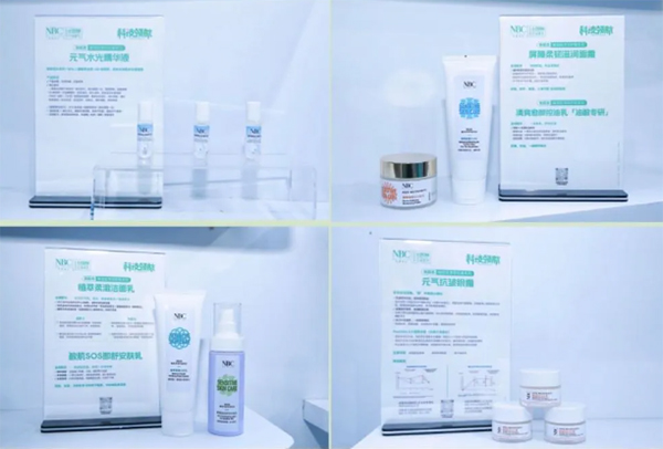 諾斯貝爾展臺(tái)產(chǎn)品展示